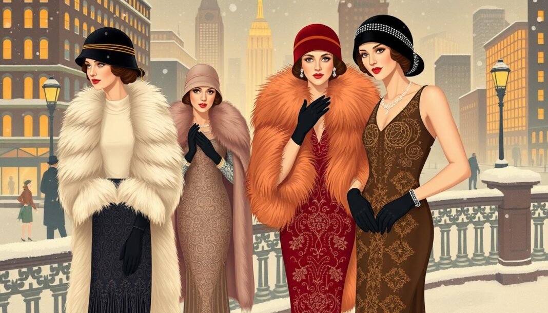 1920s winter fashion