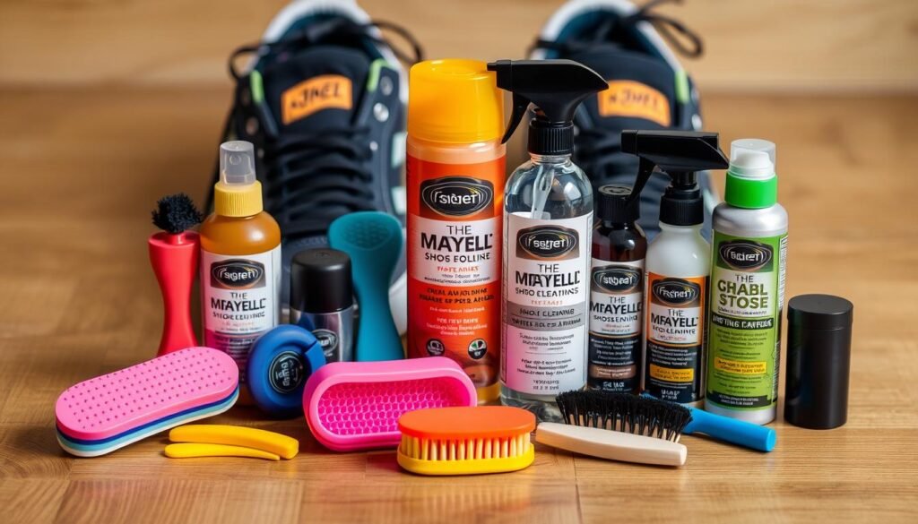 Shoe cleaning products