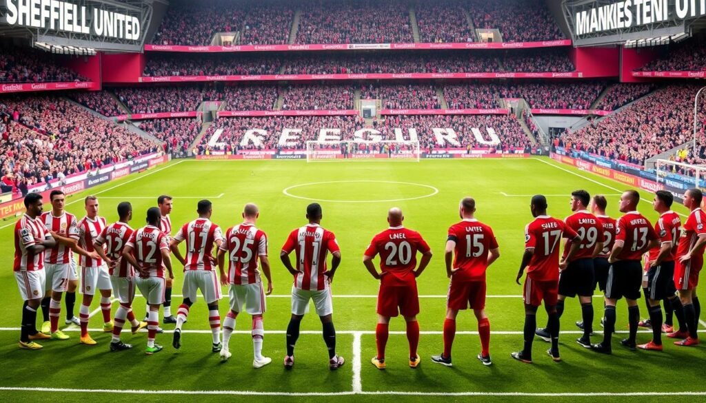 sheffield united vs man united lineups