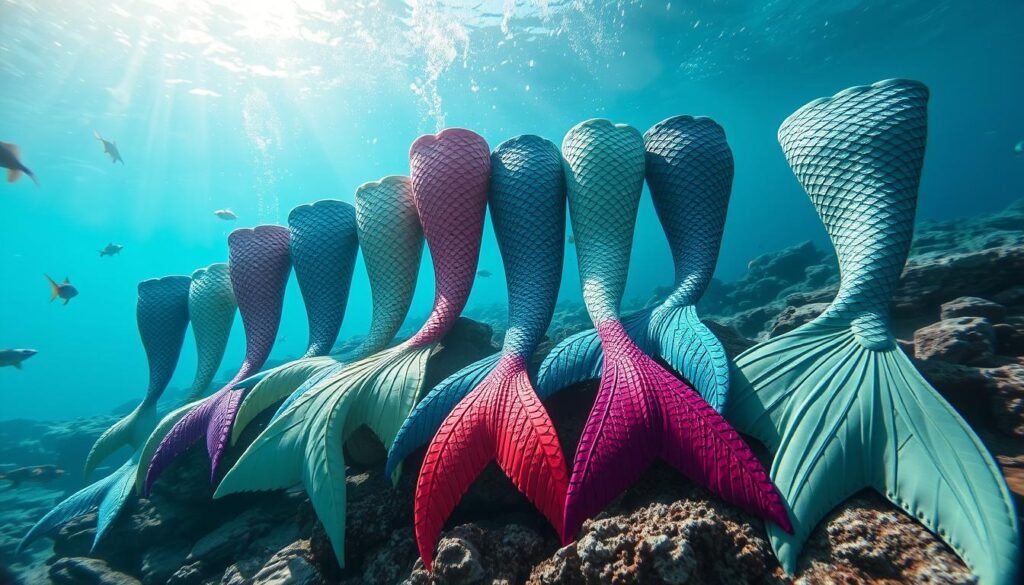 silicone mermaid tails