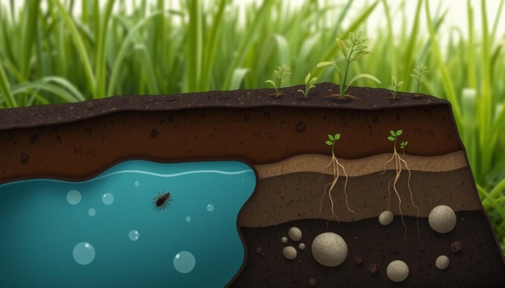 soil moisture levels